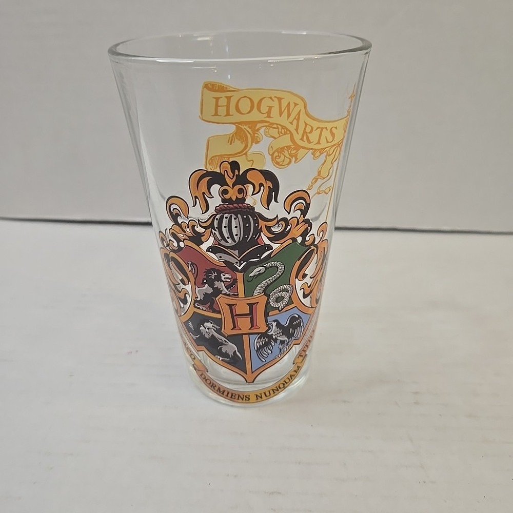 Harry Potter House Glass Pint Glass Official Merchandise D-001
